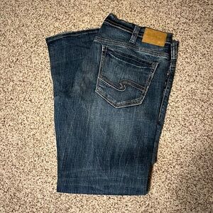 NWOT Silver straight leg jeans